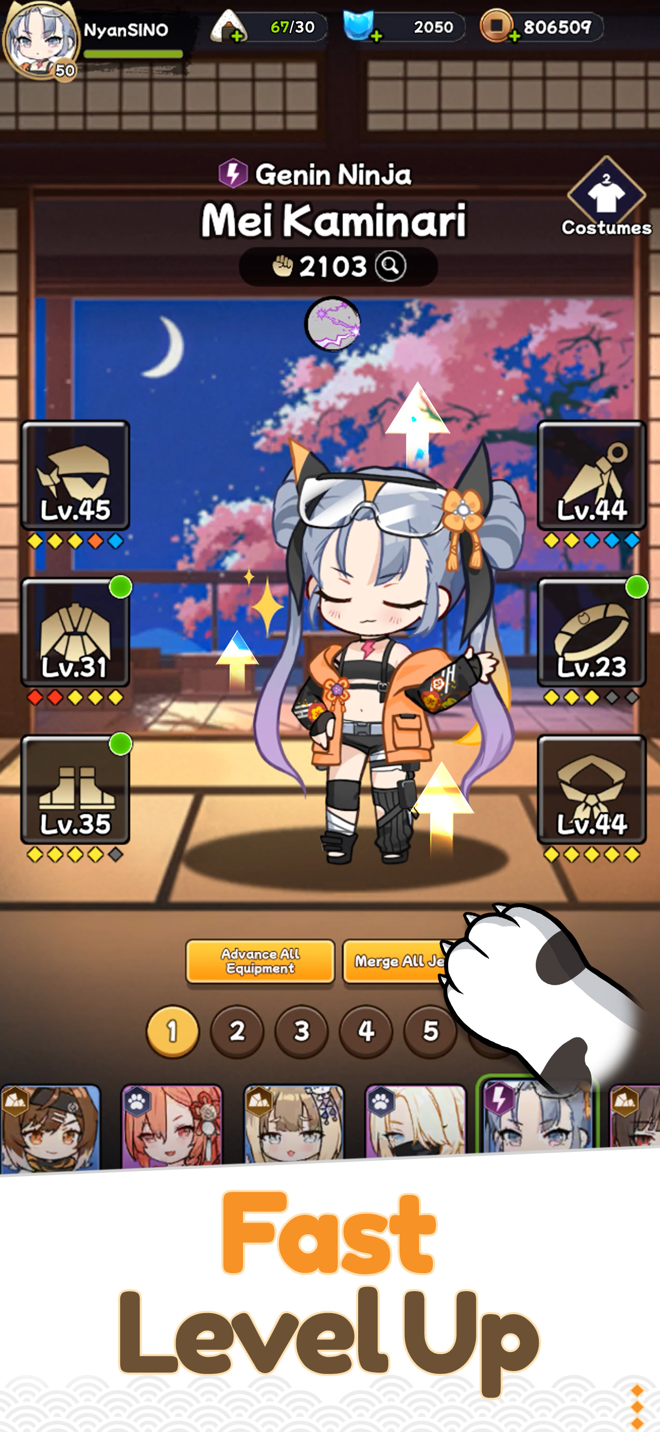 Ninja Defenders: Cat Shinobi thumbnail 5