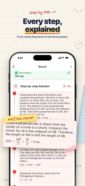 MathLens - Camera Math Solver screenshot 2