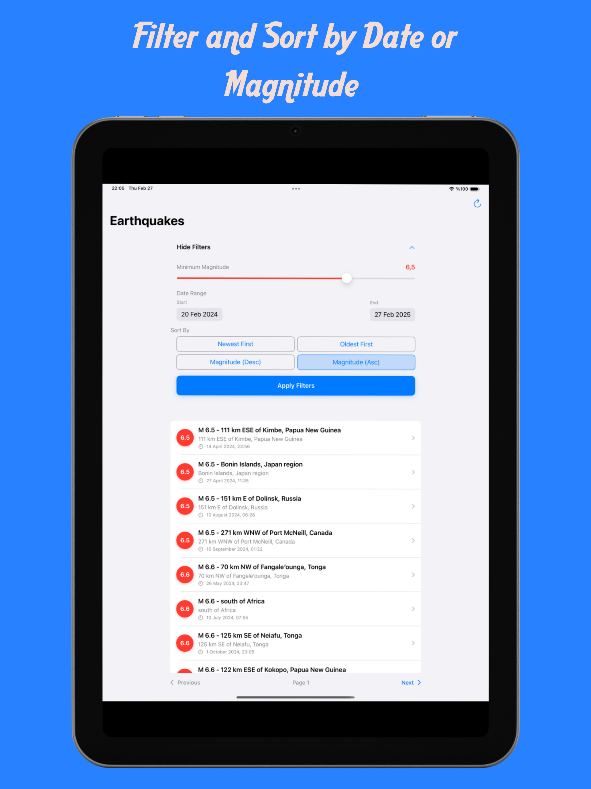 SeismoLog screenshot 4