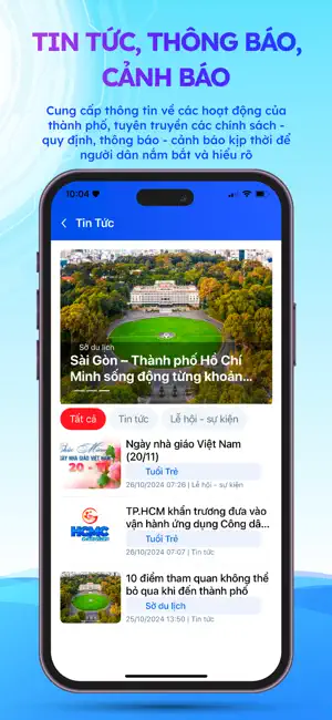 Công dân số TPHCM iPhone screenshot 3