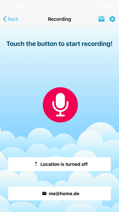 Voice2Mail app screenshot 3