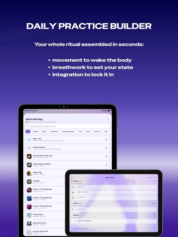 SOMA Breath: Guided Breathwork iPad screenshot