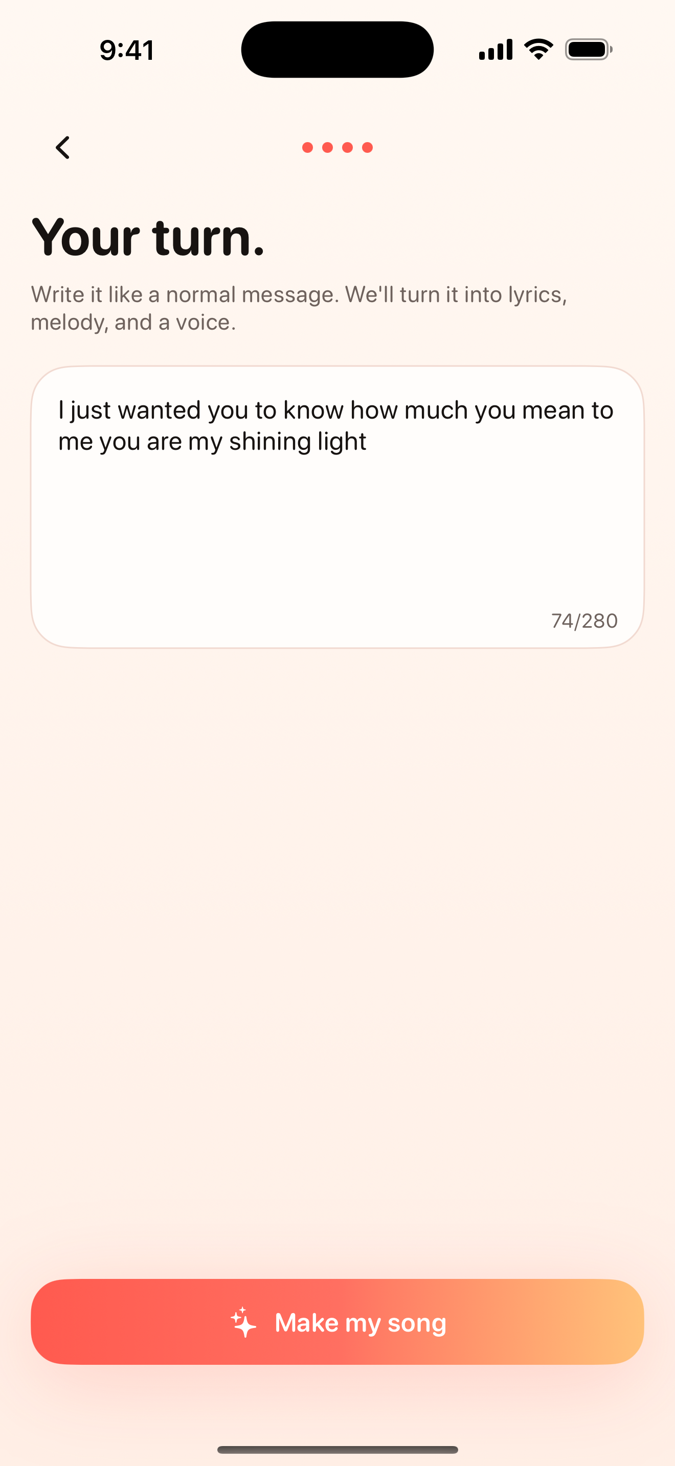 AI Song Gift Maker - DroppaPop screenshot 5