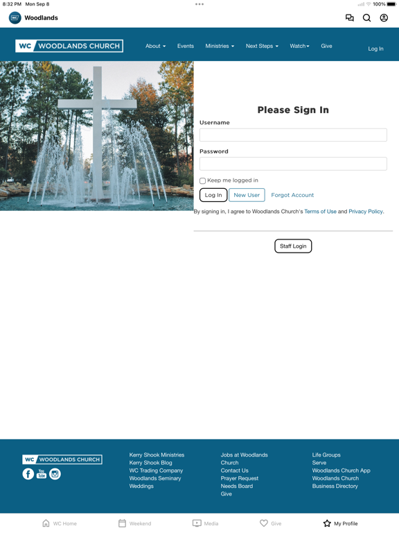 Woodlands Church - Kerry Shook iPad screenshot 5 - Education app