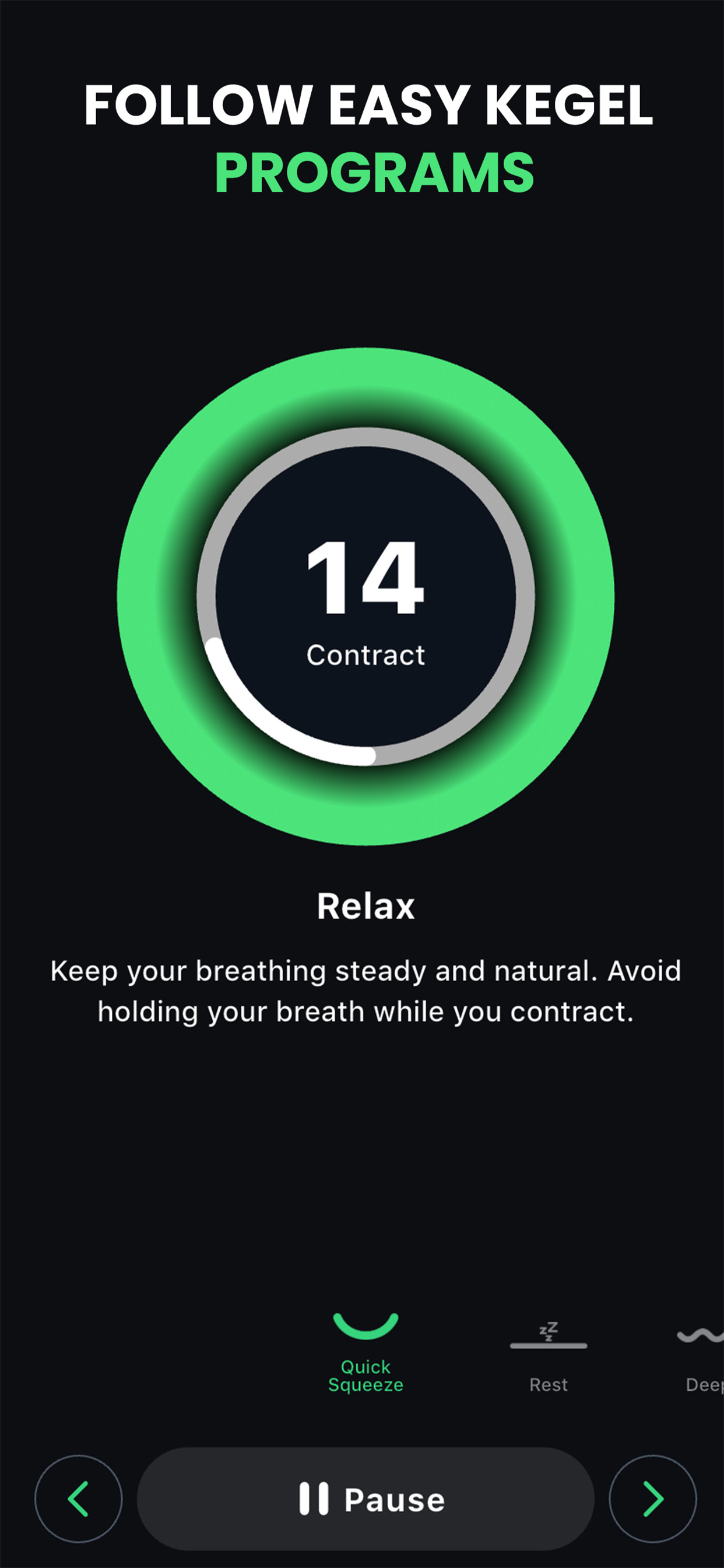 Kegel Trainer: Men's Health screenshot 2