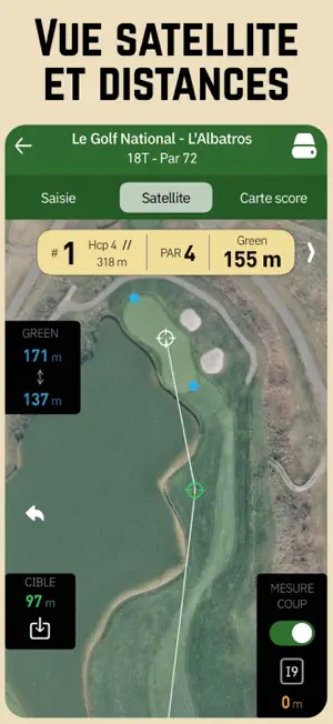 MonGolf - Score GPS Stats screenshot 3