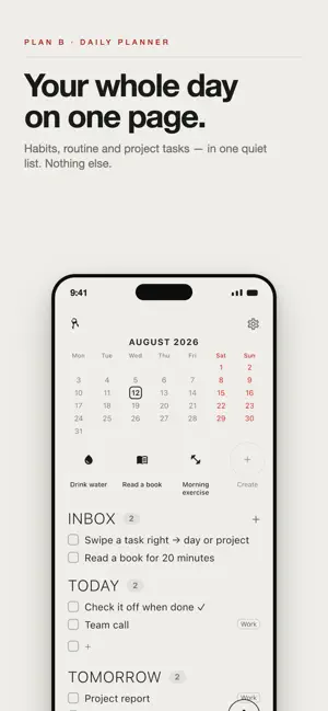 PLANNER: PLAN B screenshot 1