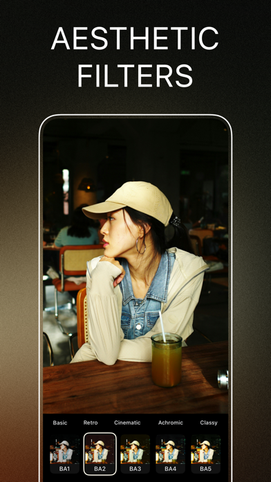 Aesthetic Photo Editor Vintify Screenshot