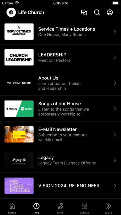 Life Church US Screenshot