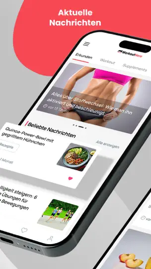 Screenshot von WorkoutHeld - Fit & Gesund auf dem iPhone 1