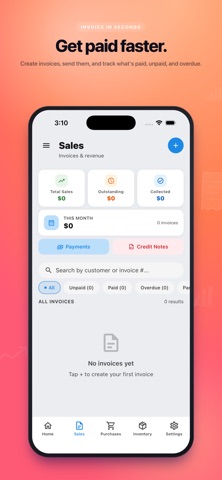 Invonex: Invoice Solutions App screenshot