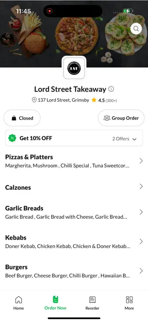 Lord Street Takeaway screenshot 2
