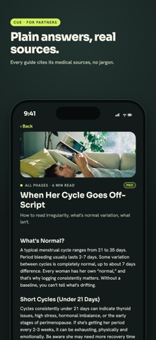 Cue: Her Cycle Decoded Screenshot 6 of 6