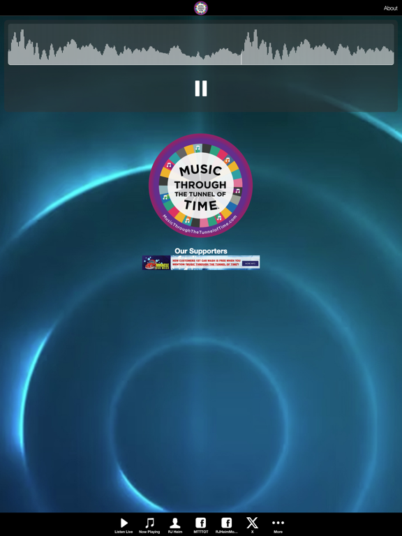 Music Through the Tunnel of Ti iPad screenshot