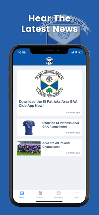 St Patricks Arva GAA Screenshot 2 of 3