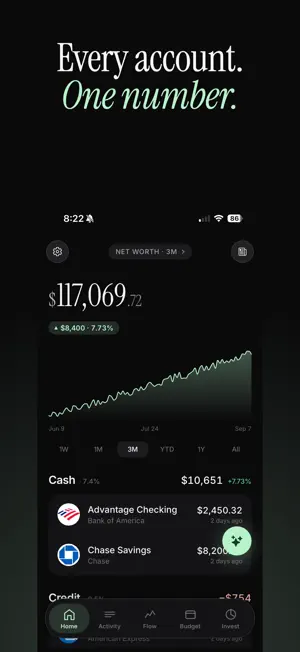Net Worth Tracker - NetTrack screenshot 1