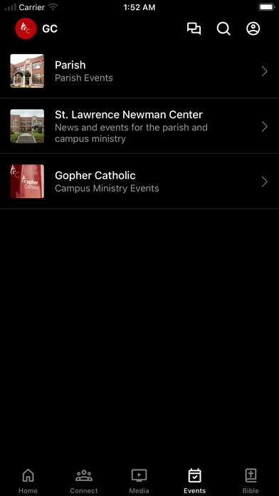 Screenshot 4 of Gopher Catholic App