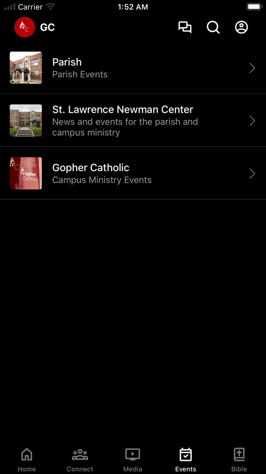 #4. Gopher Catholic (iOS) Podle: The Newman Center and Chapel, Minneapolis, Minnesota
