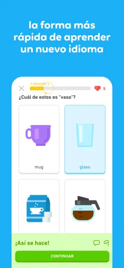 Captura de pantalla de Duolingo - Aprende Idiomas en iPhone 2
