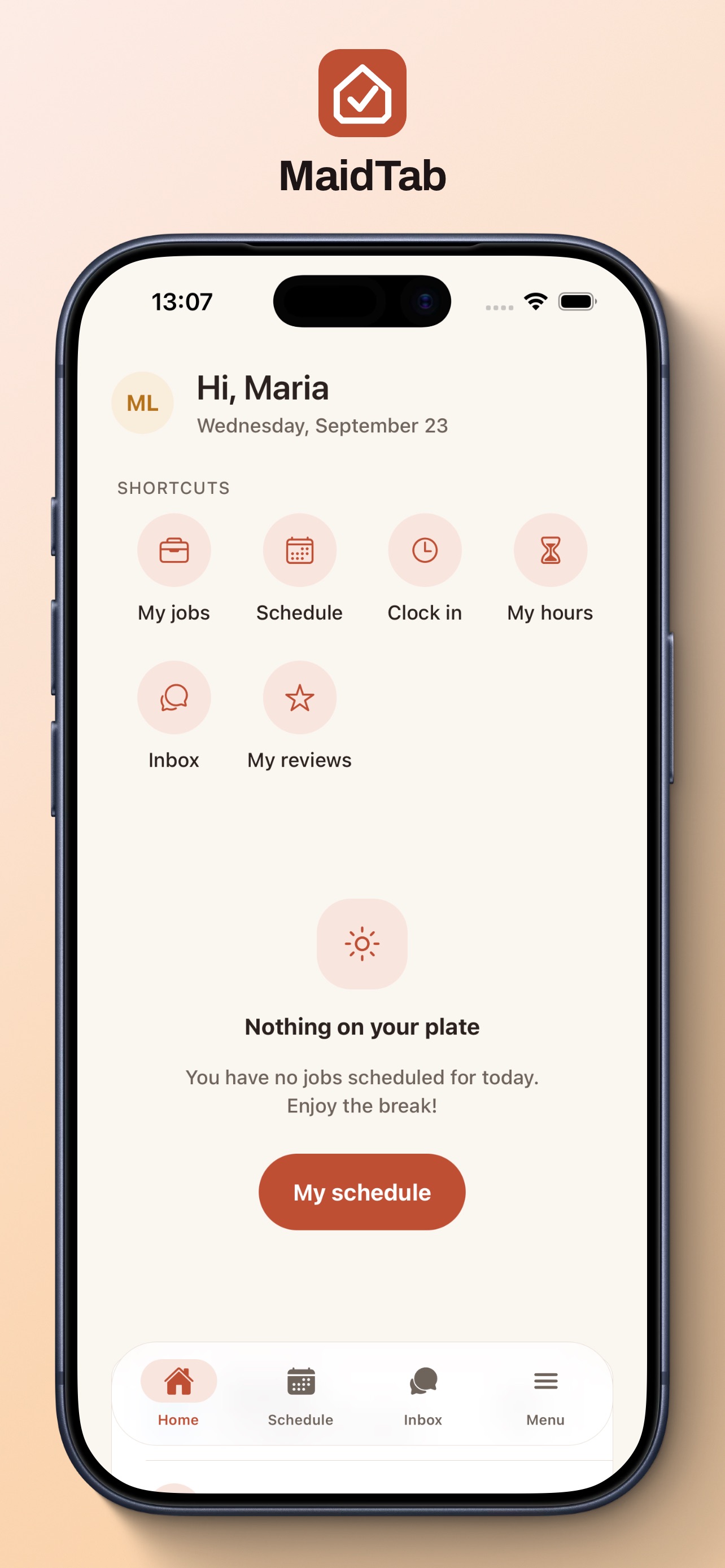 Screenshot 2 of Maidtab