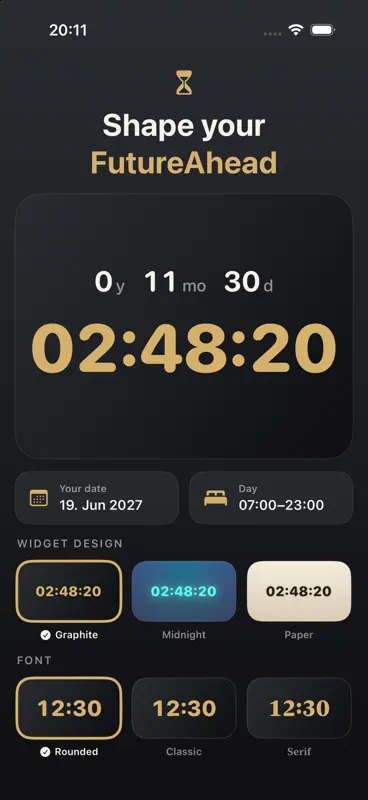 FutureAhead screenshot 3 of 3