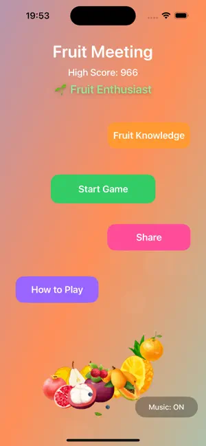 Fruit Meeting iPhone screenshot 1