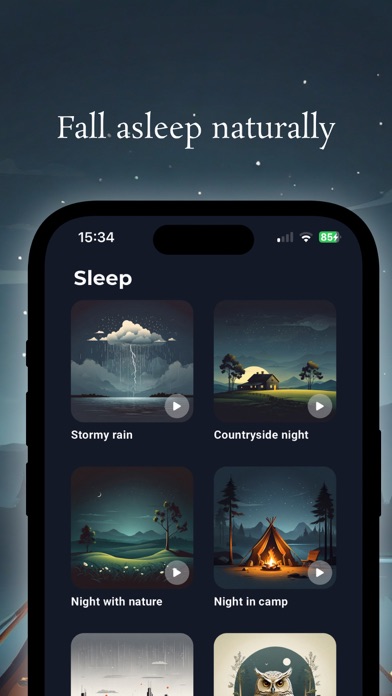 Sleep Nature Sounds by Moments Screenshot