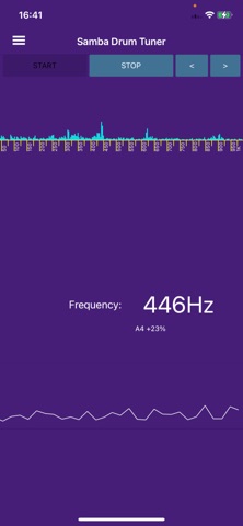 Samba Drum Tuner screenshot