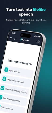 Text to Speech (AI) screenshot