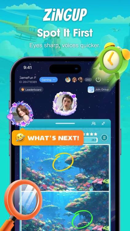 ZingUp – Clubs, Events & Games