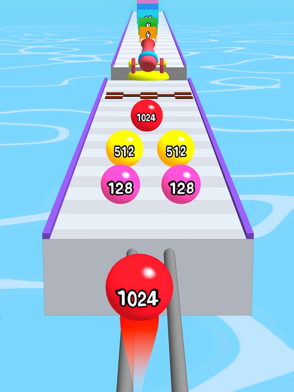 Number Ball Race & Merge 3D screenshot 6
