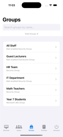 Cloud MDM screenshot