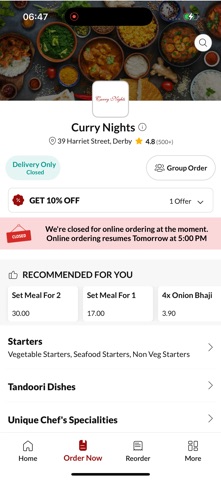 App screenshot