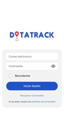 Datatrackec iPhone screenshot