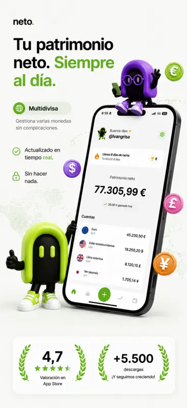 Neto: Finanzas y Patrimonio screenshot 6 of 8