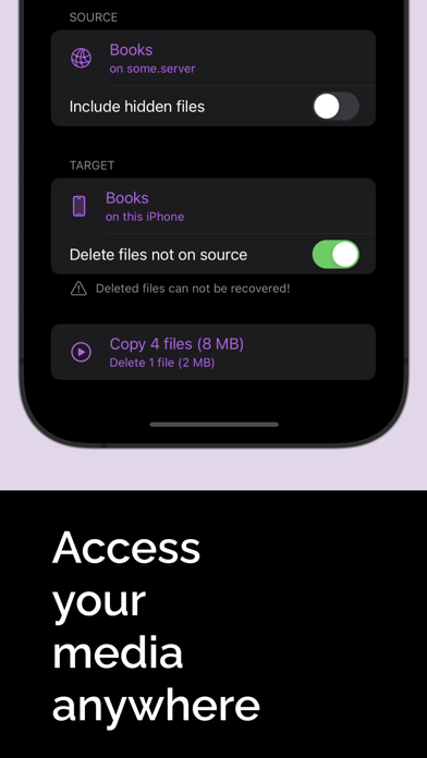 Syncotron — File Syncronizer Screenshot