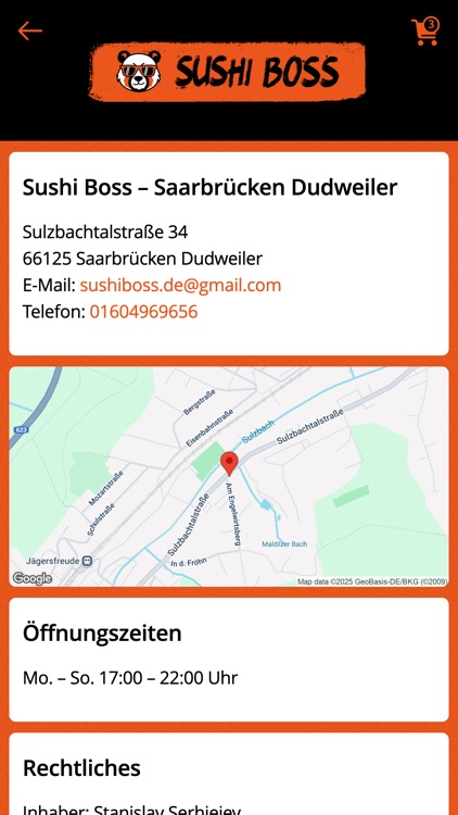 Sushi Boss Saarbrücken Dudw. screenshot-3