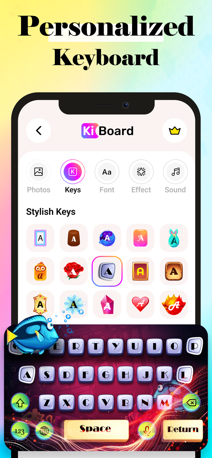 Fancy Fonts AI Keyboard, Emoji