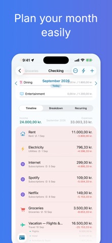 My Monthly Budget Screenshot 3 of 8