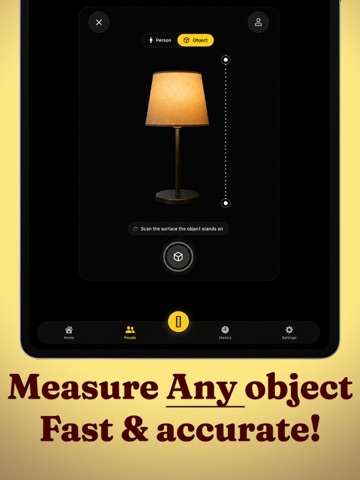 Height Measure - TrueTall iPad screenshot