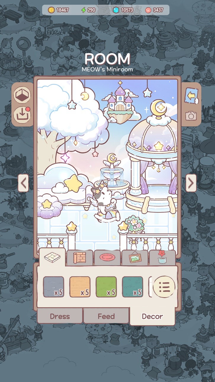 Cats&Soup: Relaxing Cozy Games iOS Mod IPA screenshot 7 - iOS game interface