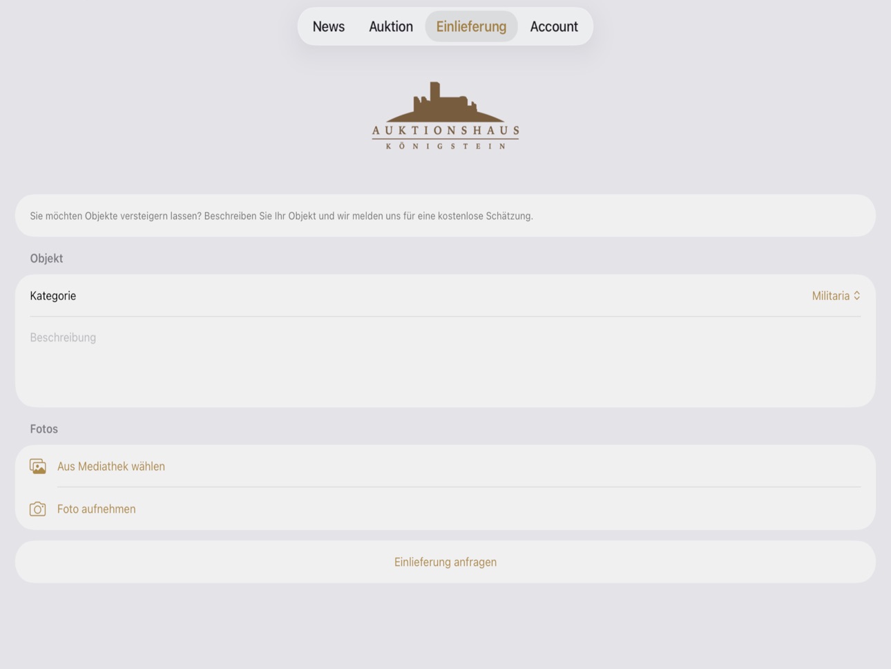 Screenshot 7 of Auktionshaus Königstein