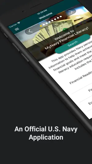 MyNavy Financial Literacy screenshot 1