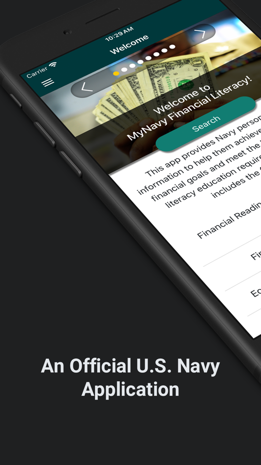 #1. MyNavy Financial Literacy (iOS) Av: Program Executive Office for Enterprise Information Systems, Sea Warrior Program
