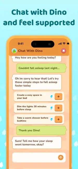 Dino: Self Care Buddy screenshot 4