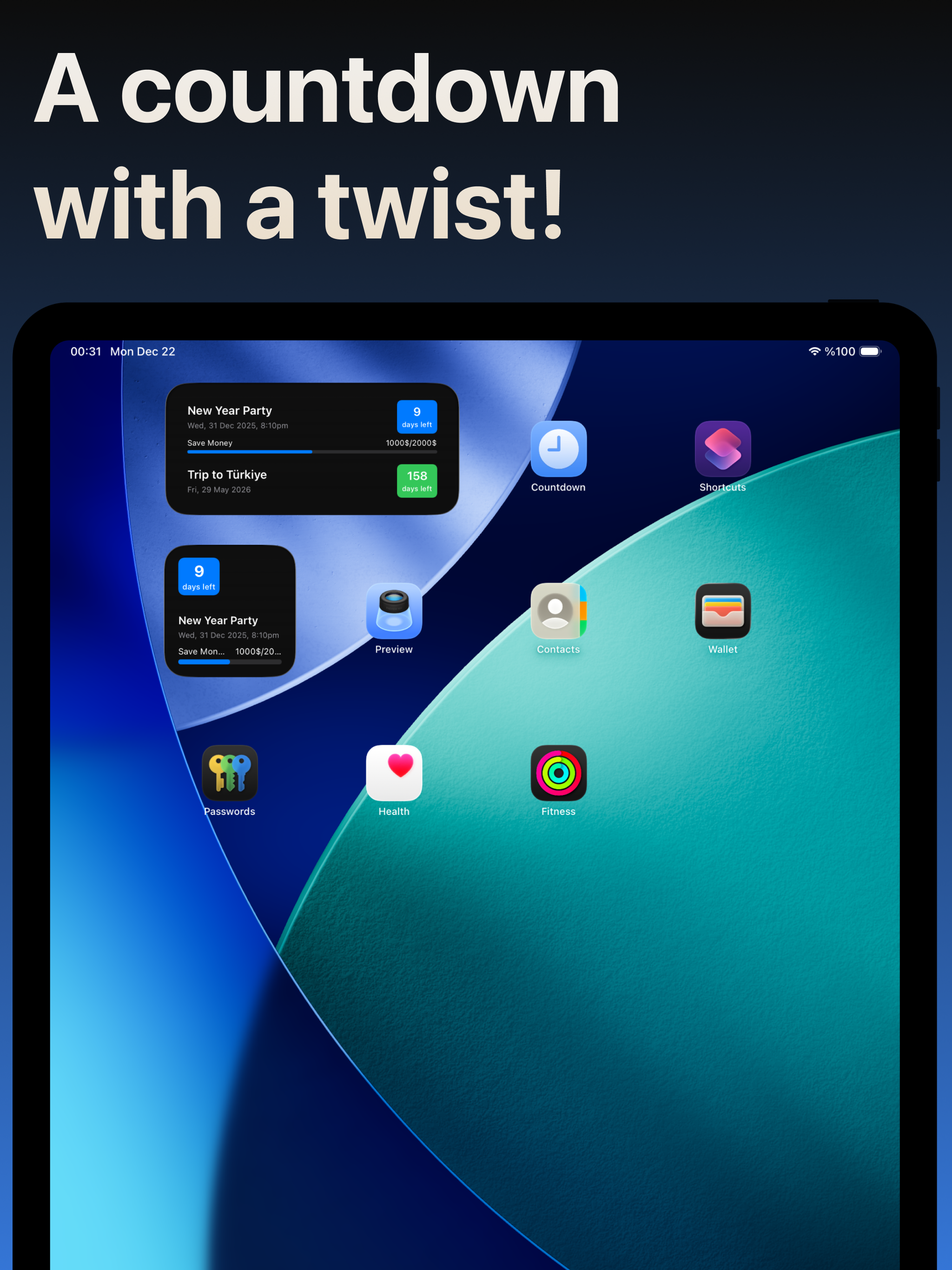 Countdown+ Reminder screenshot 7