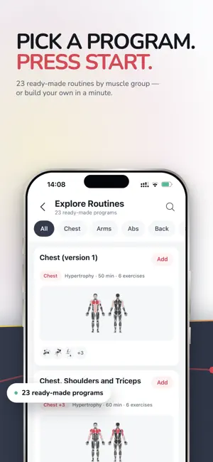 GymNotes: Gym Exercise Notes screenshot 4
