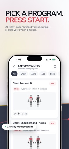 GymNotes: Gym Exercise Notes Screenshot 4 of 6