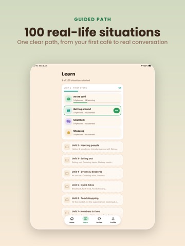 Ciao Gigi - Learn Italian iPad screenshot