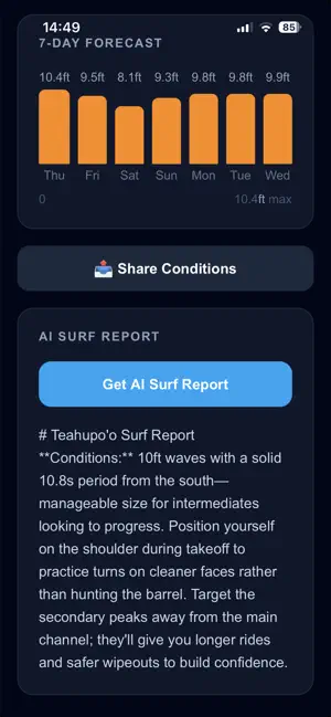 Shacked - Surf Forecast screenshot 3